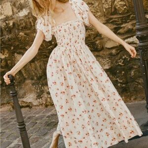 Doen Stanza Dress Sweet Abelia Print